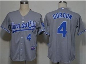 mlb Kansas City Royals #4 alex gordon gray