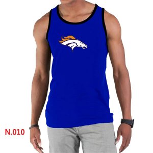 Nike NFL Denver Broncos Sideline Legend Authentic Logo men Tank Top Blue