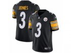 Mens Nike Pittsburgh Steelers #3 Landry Jones Vapor Untouchable Limited Black Team Color NFL Jersey