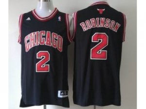 nba chicago bulls #2 robinson black[revolution 30 swingman]