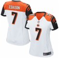 Womens Nike Cincinnati Bengals #7 Boomer Esiason Game White NFL Jersey