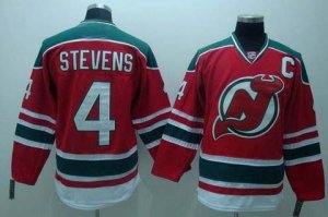 nhl devils #4 stevens redgreen[3rd c patch]