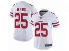 Women Nike San Francisco 49ers #25 Jimmie Ward Vapor Untouchable Limited White NFL Jersey