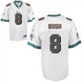nfl Miami Dolphins #8 Reggie Bush white(Bush)