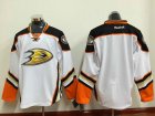 NHL Anaheim Ducks blank white Stitched Jerseys