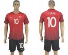 Turkey #10 Turan Home Soccer Country Jersey