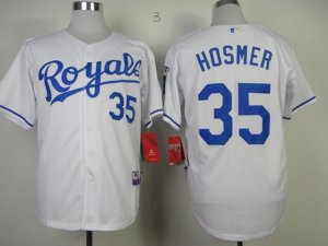 MLB Kansas City Royals #35 Eric Hosmer Dark white
