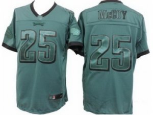 Nike Philadelphia Eagles #25 LeSean McCoy Green Jerseys(Drenched Limited)