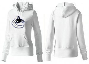 NHL Women Vancouver Canucks Logo Pullover Hoodie 12