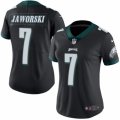 Women's Nike Philadelphia Eagles #7 Ron Jaworski Limited Black Rush NFL Jersey