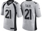 Nike Denver Broncos #21 Aqib Talib 2016 Gridiron Gray II Mens NFL Limited Jersey