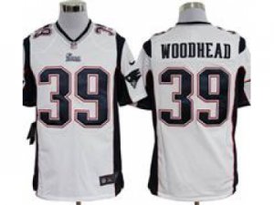 Nike NFL New England Patriots #39 Danny Woodhead White Game Jerseys