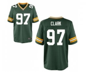 Men\'s Nike Green Bay Packers #97 Kenny Clark Elite Green Team Color NFL Jersey