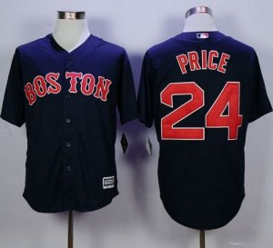 Boston Red Sox #24 David Price Navy Blue New Cool Base Stitched MLB Jersey