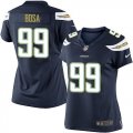 Women Nike San Diego Chargers #99 Joey Bosa Navy Blue Team Color Stitched NFL New Limited Jersey