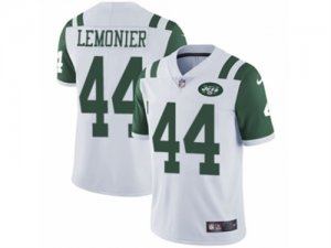 Mens Nike New York Jets #44 Corey Lemonier Vapor Untouchable Limited White NFL Jersey