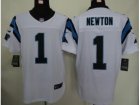 Nike NFL carolina panthers #1 newton white Elite jerseys