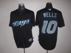 mlb Toronto Blue Jays #10 Wells Black