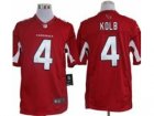 Nike NFL Arizona Cardinals #4 Kevin Kolb Red Jerseys(Limited)