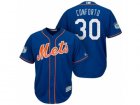 Mens New York Mets #30 Michael Conforto 2017 Spring Training Cool Base Stitched MLB Jersey