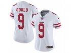 Women Nike San Francisco 49ers #9 Robbie Gould Vapor Untouchable Limited White NFL Jersey