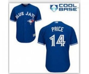 mlb toronto blue jays #14 PRICE blue jerseys