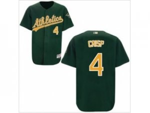 mlb jerseys oakland athletics #4 crisp green