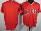 youth mlb Los Angeles Angels blank red