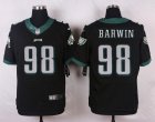 Nike Philadelphia Eagles #98 Barwin black Jerseys(Elite)