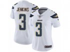 Women Nike Los Angeles Chargers #3 Rayshawn Jenkins White Vapor Untouchable Limited Player NFL Jersey