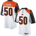 Men's Nike Cincinnati Bengals #50 A.J. Hawk Limited White NFL Jersey