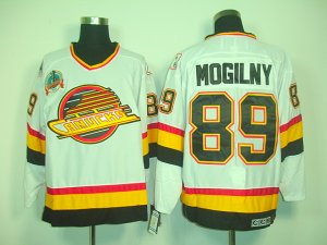 nhl vancouver canucks #89 mogilny black ccm