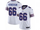 Nike Buffalo Bills #66 Seantrel Henderson Vapor Untouchable Limited White NFL Jersey
