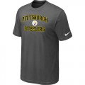Pittsburgh Steelers Heart & Soul Dark grey T-Shirt