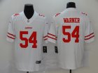 Nike 49ers #54 Fred Warner White Vapor Untouchable Limited Jersey