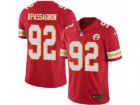 Mens Nike Kansas City Chiefs #92 Tanoh Kpassagnon Limited Red Rush NFL Jersey