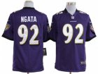 Nike nfl baltimore ravens #92 ngata white Game Jerseys