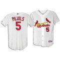 kids St Louis Cardinals #5 Albert Pujols White