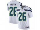Mens Nike Seattle Seahawks #26 Shaquill Griffin Vapor Untouchable Limited White NFL Jersey