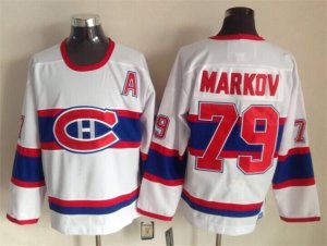 NHL montreal canadiens #79 Markov white jerseys[2015 winter classic]