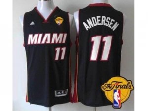 nba miami heat #11 andersen black[2013 finals]