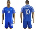 Holland #10 Wijnaldum Away Soccer Country Jersey