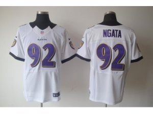 Nike baltimore ravens #92 ngata white Elite jerseys