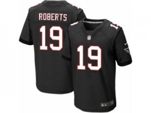 Mens Nike Atlanta Falcons #19 Andre Roberts Elite Black Alternate NFL Jersey