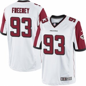 Mens Nike Atlanta Falcons #93 Dwight Freeney Limited White NFL Jersey