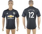 2017-18 Manchester United 12 SMALLING Third Away Thailand Soccer Jersey