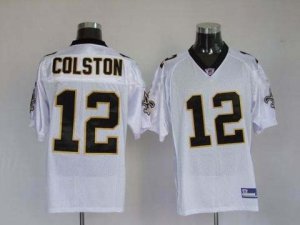 nfl new orleans saints #12 colston white