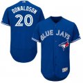 2016 Men's Toronto Blue Jays #20 Josh Donaldson Majestic Royal Flexbase Authentic Collection Player Jersey