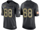 Nike Denver Broncos #88 Demaryius Thomas Mens Stitched Black NFL Salute to Service Limited Jerseys