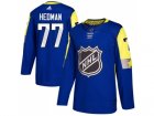 Men Adidas Tampa Bay Lightning #77 Victor Hedman Royal 2018 All-Star Atlantic Division Authentic Stitched NHL Jersey